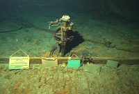 wreck underwater restos grabado explorando cubiertas escalinata